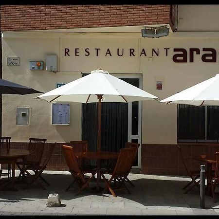 Hostal Restaurante Arasa Santa Bárbara エクステリア 写真