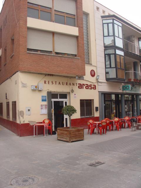 Hostal Restaurante Arasa Santa Bárbara エクステリア 写真
